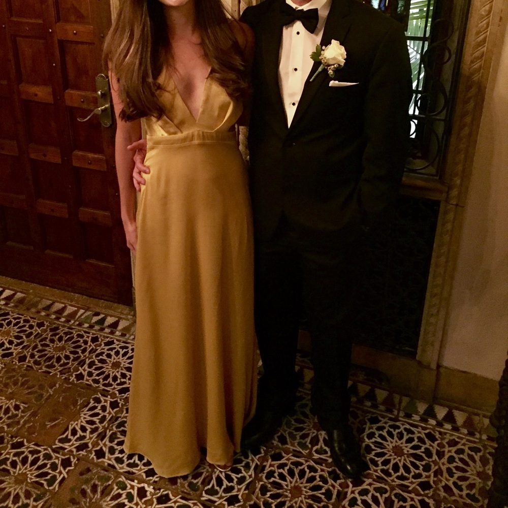 Gold Evening Gown